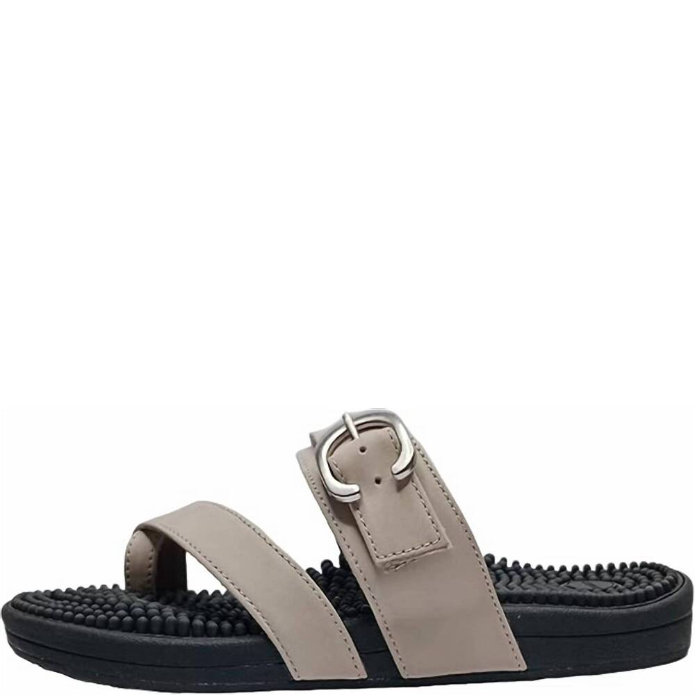 NEW KENKOH women's zen sandal in taupe